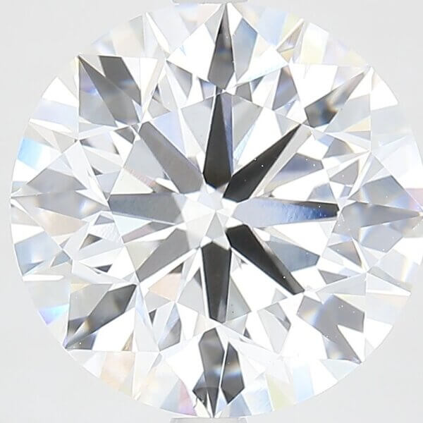 5.89 Carat Round Brilliant Lab-Grown Diamond