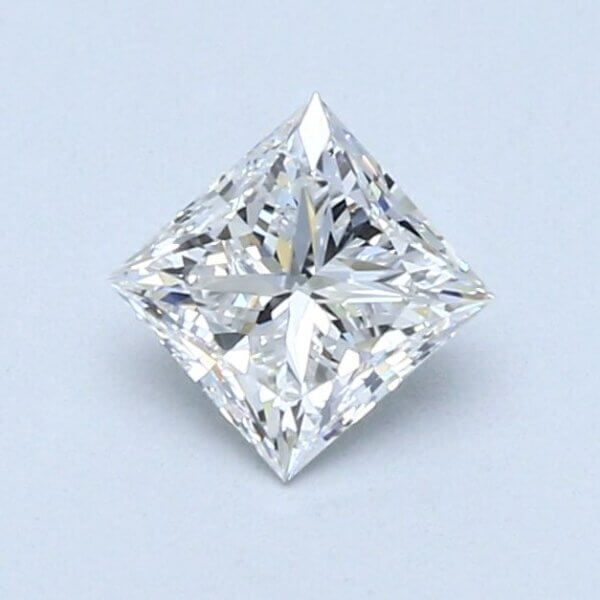 0.6 Carat Princess Cut Natural Diamond
