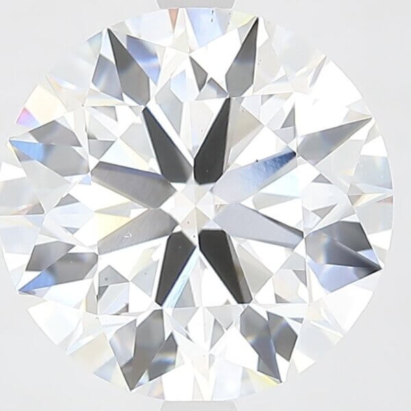 5.26 Carat Round Brilliant Lab-Grown Diamond