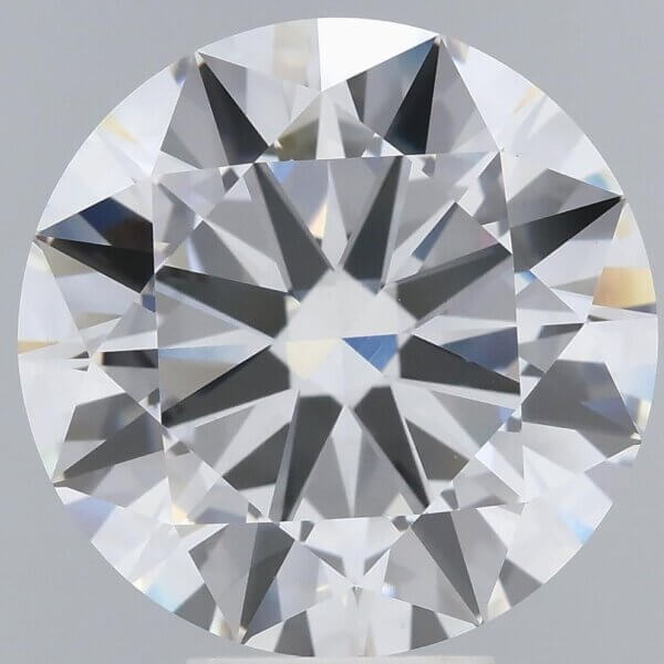 7.21 Carat Round Brilliant Lab-Grown Diamond