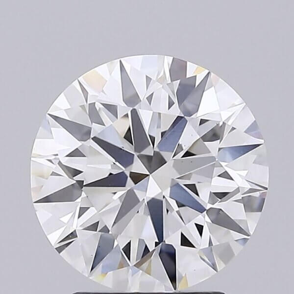 2.78 Carat Round Brilliant Lab-Grown Diamond