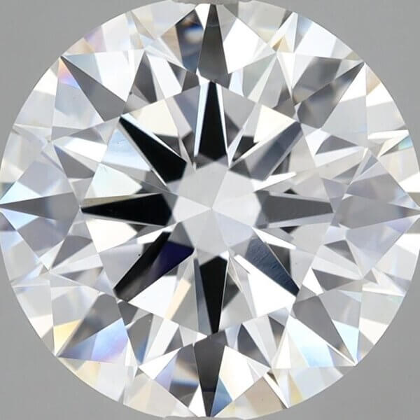 5.64 Carat Round Brilliant Lab-Grown Diamond