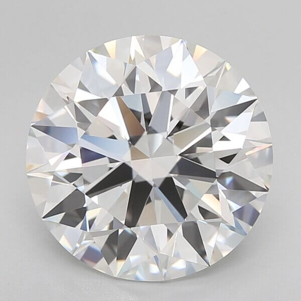 7.56 Carat Round Brilliant Lab-Grown Diamond
