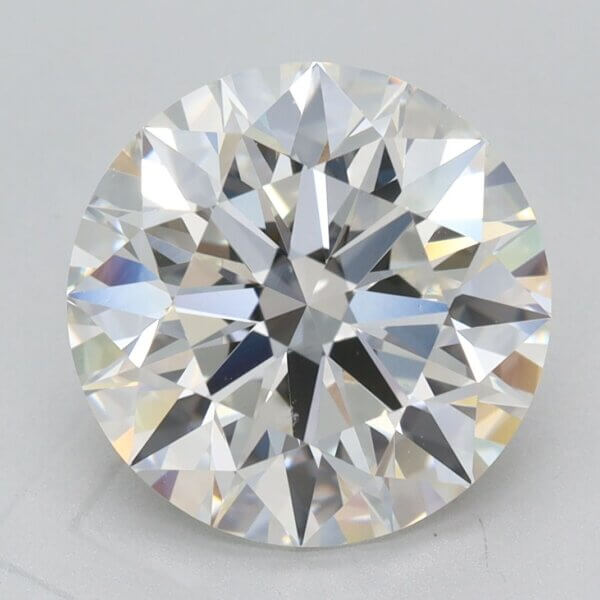 3.34 Carat Round Brilliant Lab-Grown Diamond