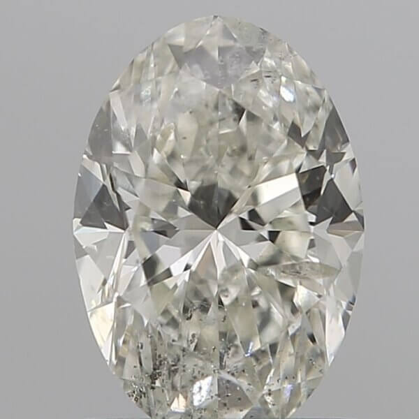 0.94 Carat Oval Natural Diamond