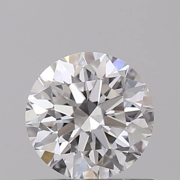 0.72 Carat Round Brilliant Lab-Grown Diamond