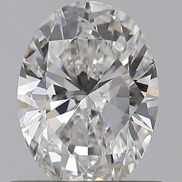 0.59 Carat Oval Natural Diamond