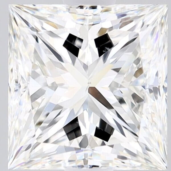 2.4 Carat Princess Cut Natural Diamond