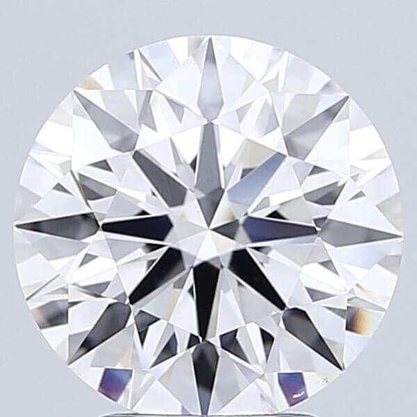 5.53 Carat Round Brilliant Lab-Grown Diamond