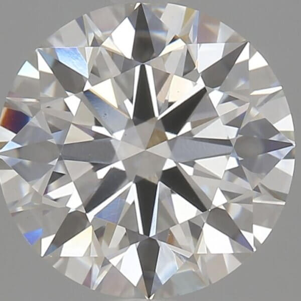 3.96 Carat Round Brilliant Lab-Grown Diamond