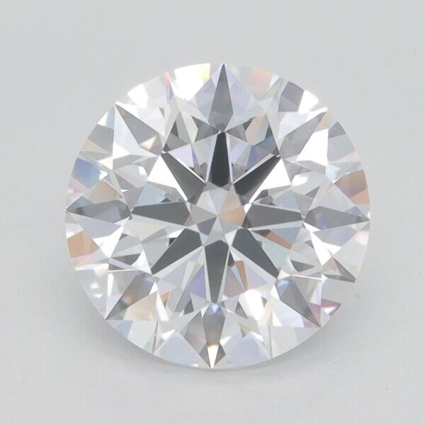 3.68 Carat Round Brilliant Lab-Grown Diamond