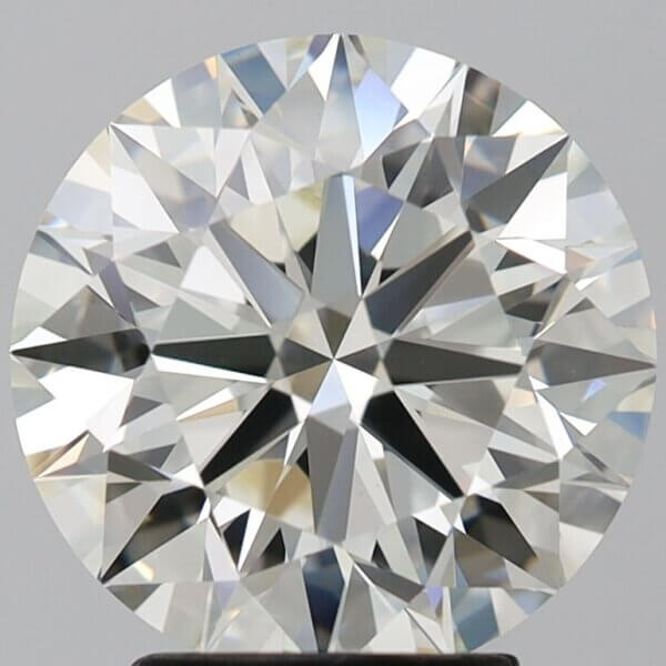 3.63 Carat Round Brilliant Natural Diamond