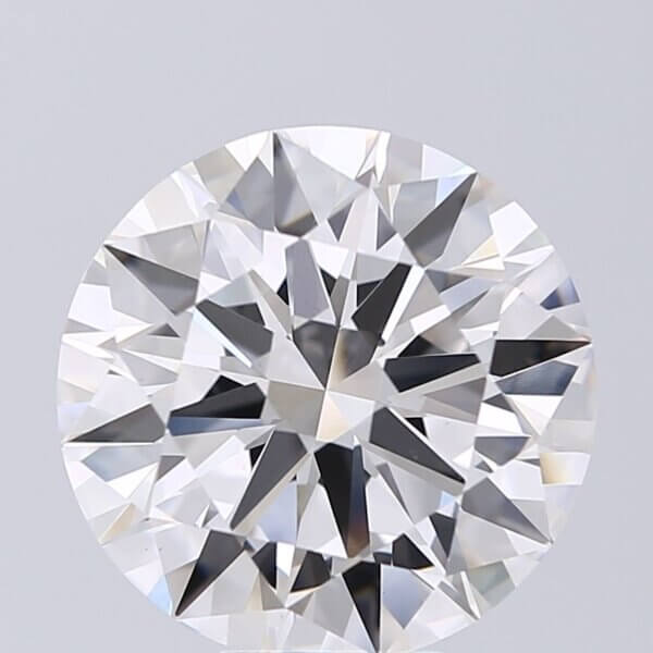 7.42 Carat Round Brilliant Lab-Grown Diamond