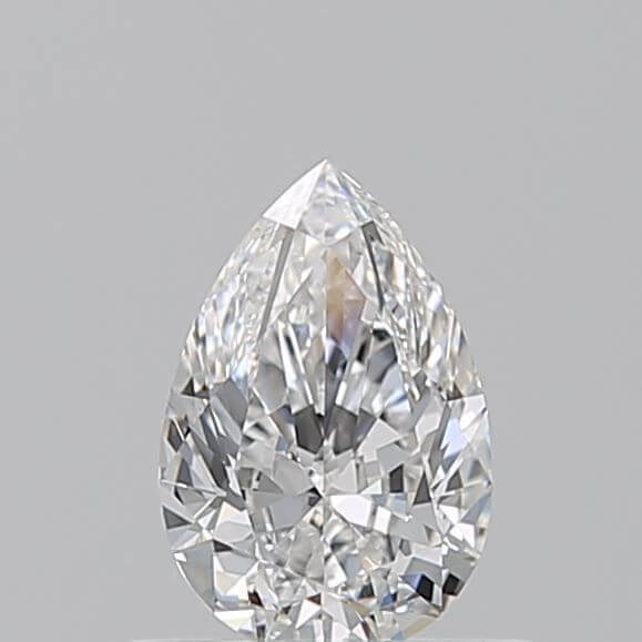 0.58 Carat Pear Natural Diamond