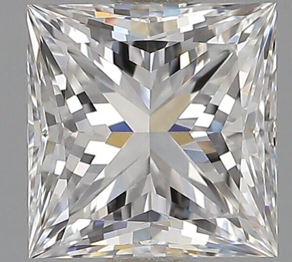 1.04 Carat Princess Cut Natural Diamond