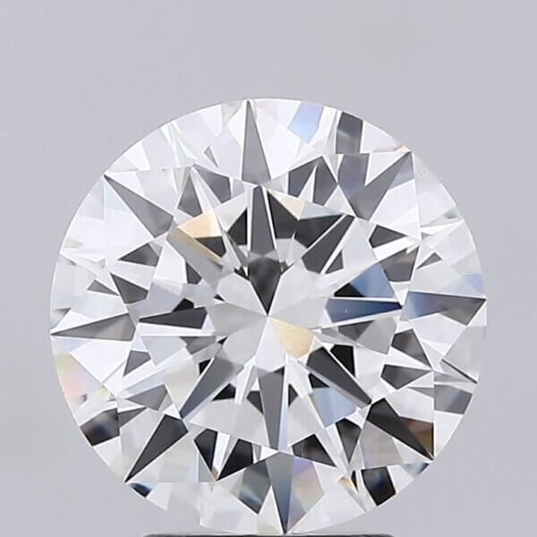 3.6 Carat Round Brilliant Lab-Grown Diamond