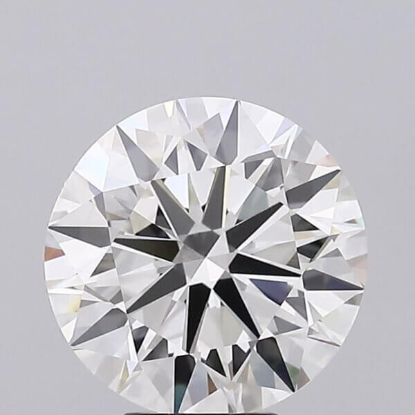 5.41 Carat Round Brilliant Lab-Grown Diamond