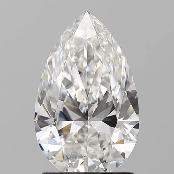 1.75 Carat Pear Natural Diamond