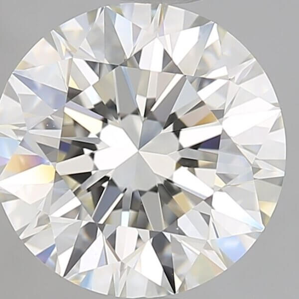 3.54 Carat Round Brilliant Natural Diamond