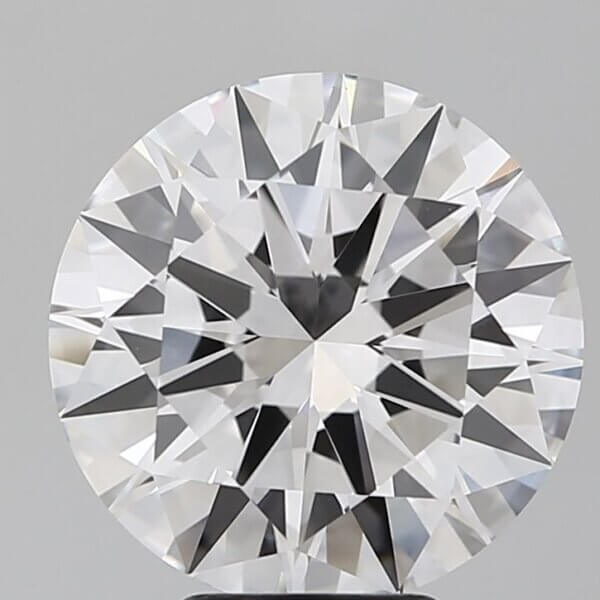 5.48 Carat Round Brilliant Lab-Grown Diamond
