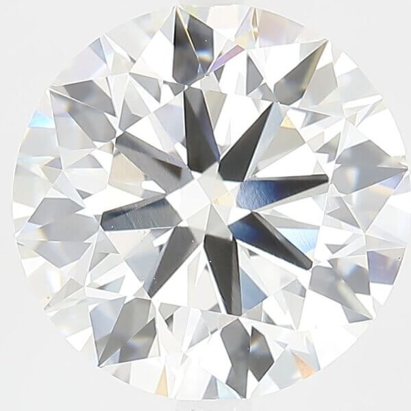 6.22 Carat Round Brilliant Lab-Grown Diamond