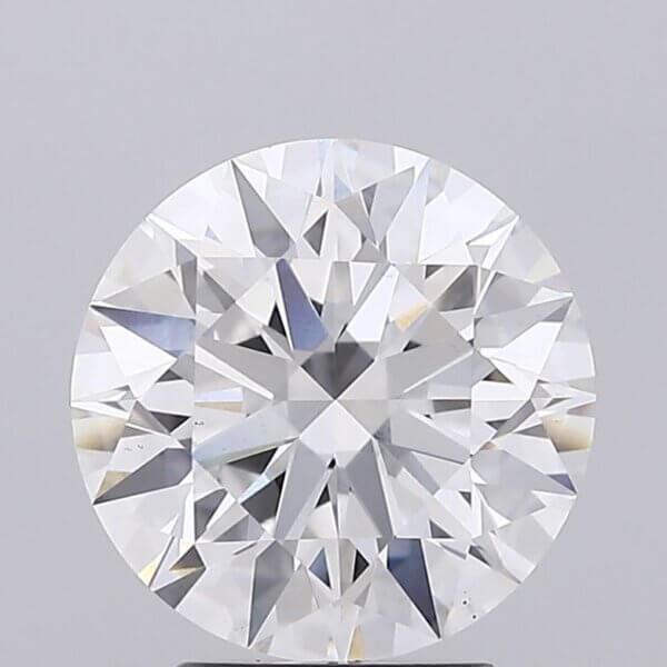 2.97 Carat Round Brilliant Lab-Grown Diamond