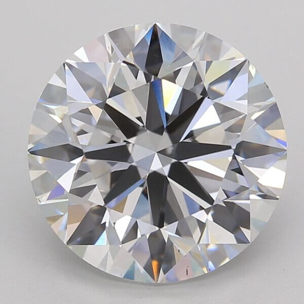 7.01 Carat Round Brilliant Lab-Grown Diamond
