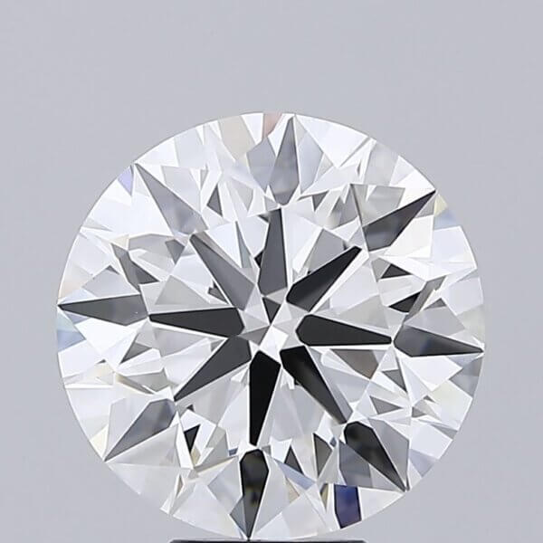 6.67 Carat Round Brilliant Lab-Grown Diamond