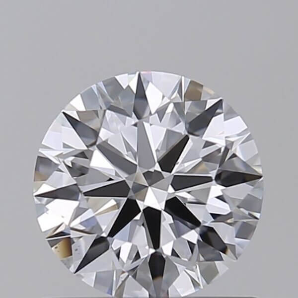 0.88 Carat Round Brilliant Lab-Grown Diamond