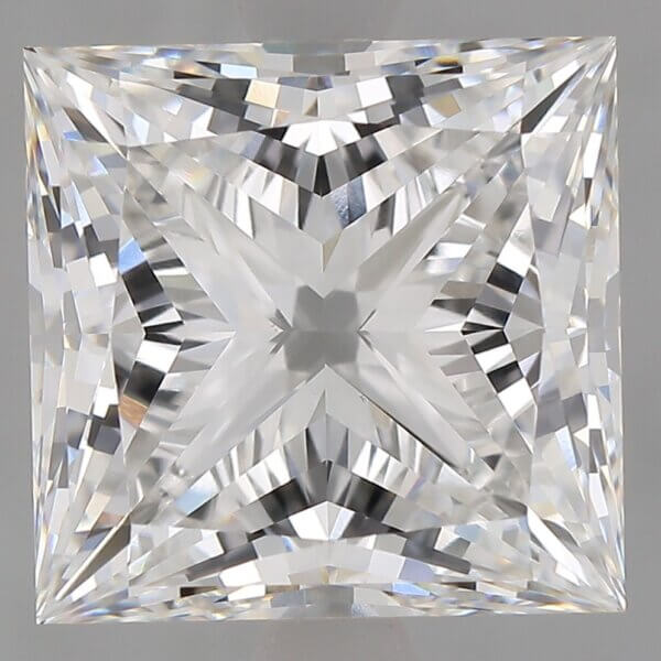 4.01 Carat Princess Cut Lab-Grown Diamond