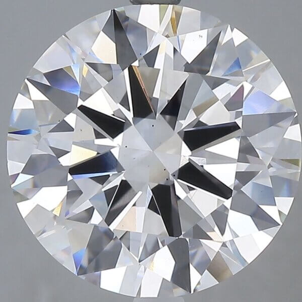 6.05 Carat Round Brilliant Lab-Grown Diamond