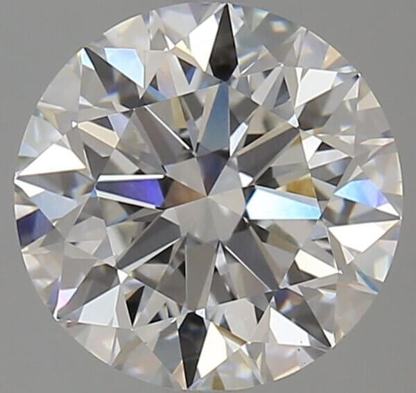3.12 Carat Round Brilliant Lab-Grown Diamond