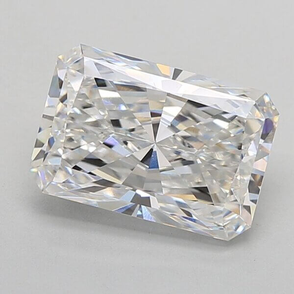 5.14 Carat Radiant Lab-Grown Diamond