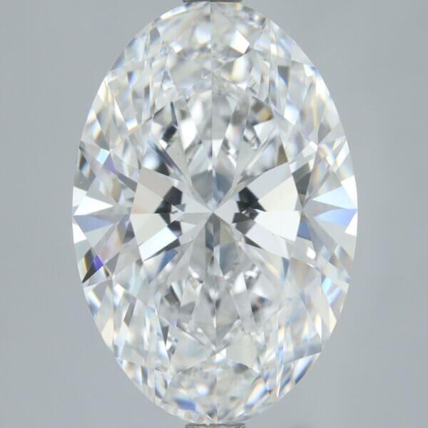 5.51 Carat Oval Lab-Grown Diamond