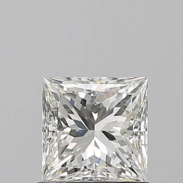 0.92 Carat Princess Cut Natural Diamond