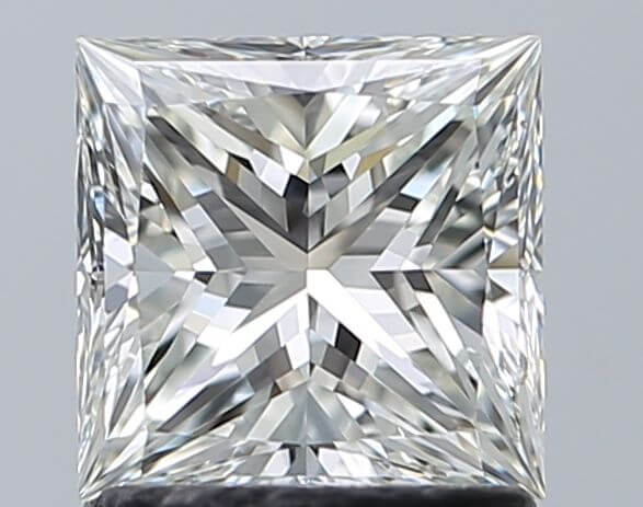 1.25 Carat Princess Cut Natural Diamond