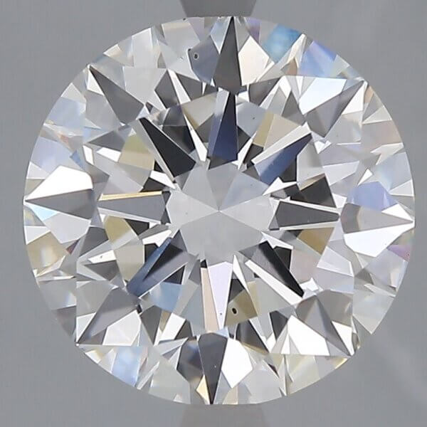 4.03 Carat Round Brilliant Lab-Grown Diamond