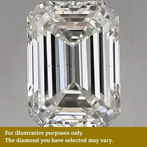 0.59 Carat Emerald Lab-Grown Diamond