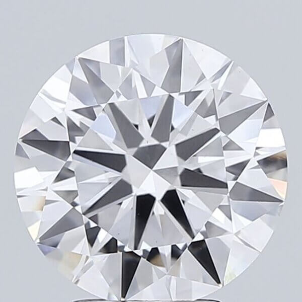 5.73 Carat Round Brilliant Lab-Grown Diamond