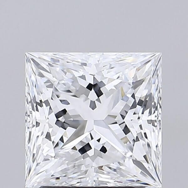 2.01 Carat Princess Cut Lab-Grown Diamond