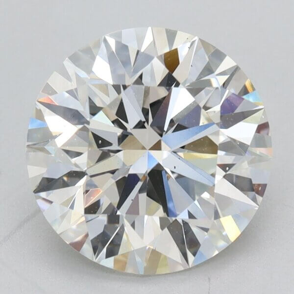 2.83 Carat Round Brilliant Lab-Grown Diamond