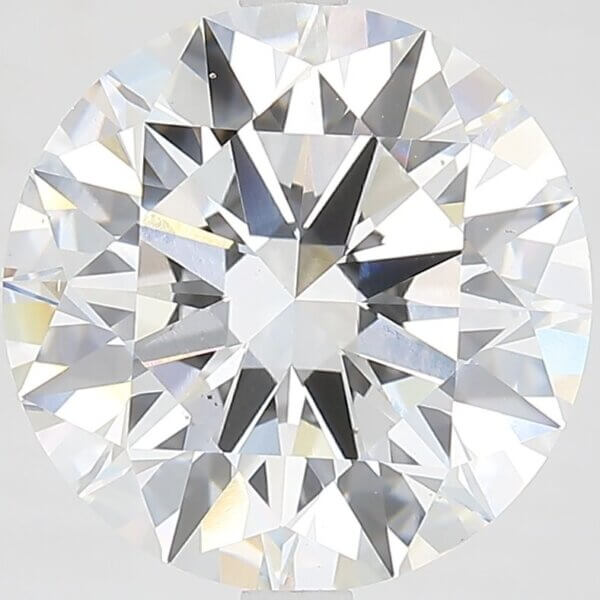 5.78 Carat Round Brilliant Lab-Grown Diamond