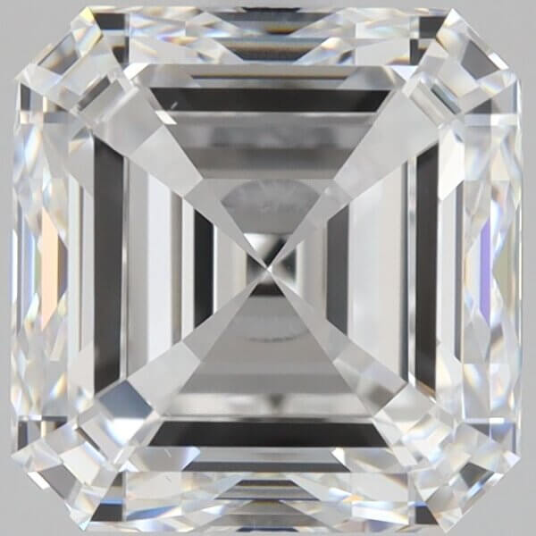 2.5 Carat Asscher Natural Diamond