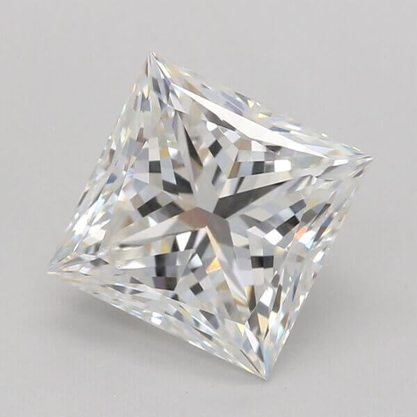 2.06 Carat Princess Cut Lab-Grown Diamond