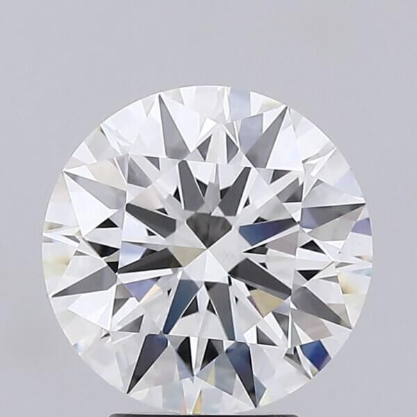 3.28 Carat Round Brilliant Lab-Grown Diamond