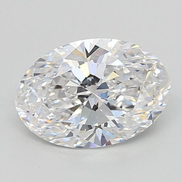 2.73 Carat Oval Lab-Grown Diamond