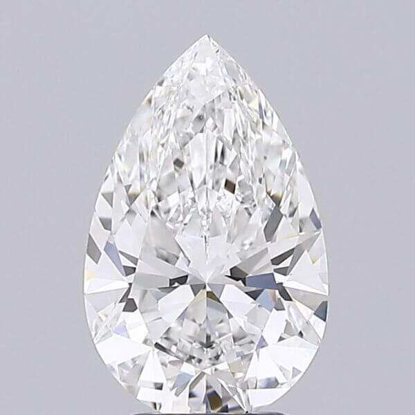2.56 Carat Pear Lab-Grown Diamond