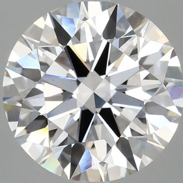 3.87 Carat Round Brilliant Lab-Grown Diamond