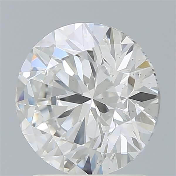 1.87 Carat Round Brilliant Lab-Grown Diamond