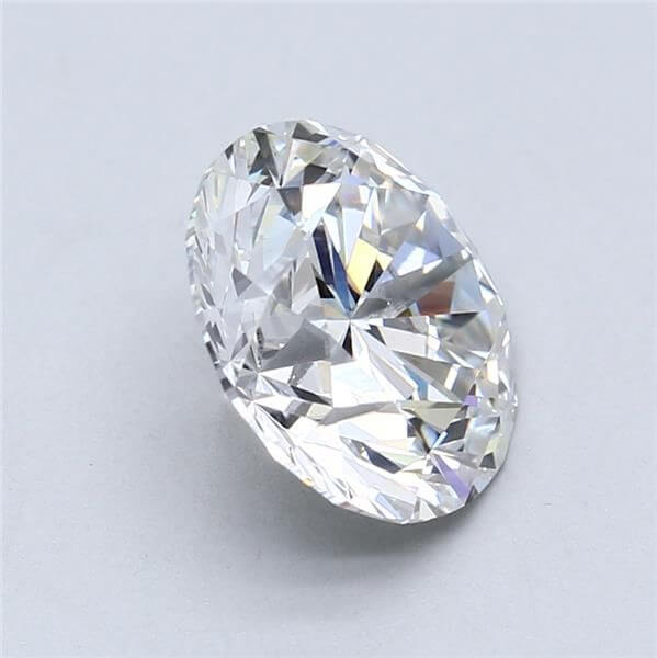 3.72 Carat Round Brilliant Lab-Grown Diamond